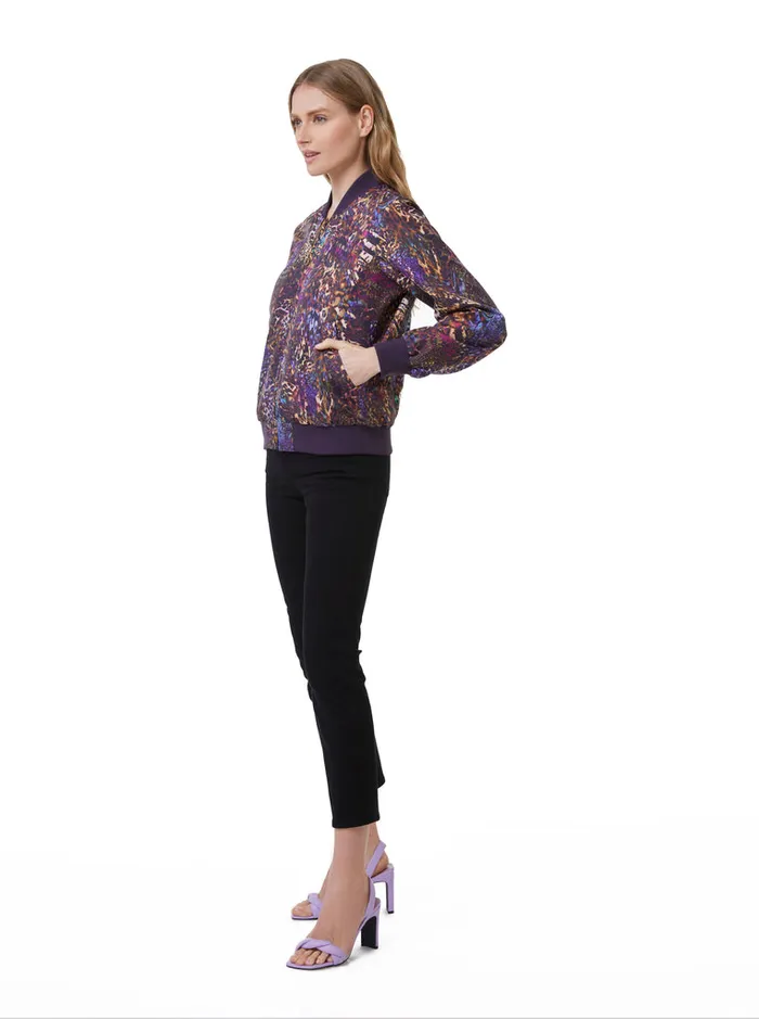 Robert Graham Jackets Women MEREDITH REVERSIBLE BOMBER Multi