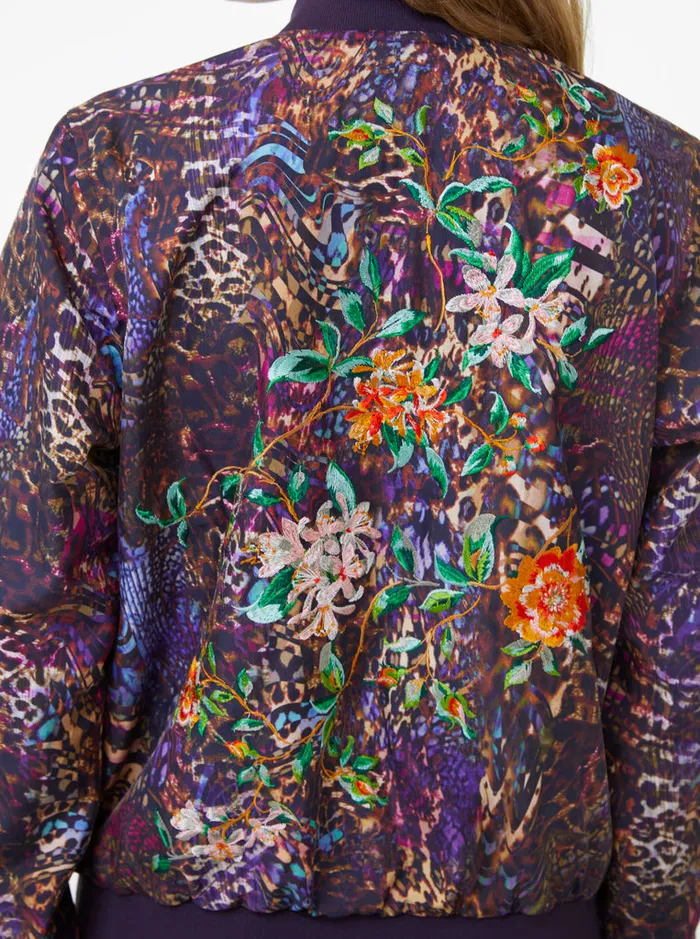 Robert Graham Jackets Women MEREDITH REVERSIBLE BOMBER Multi