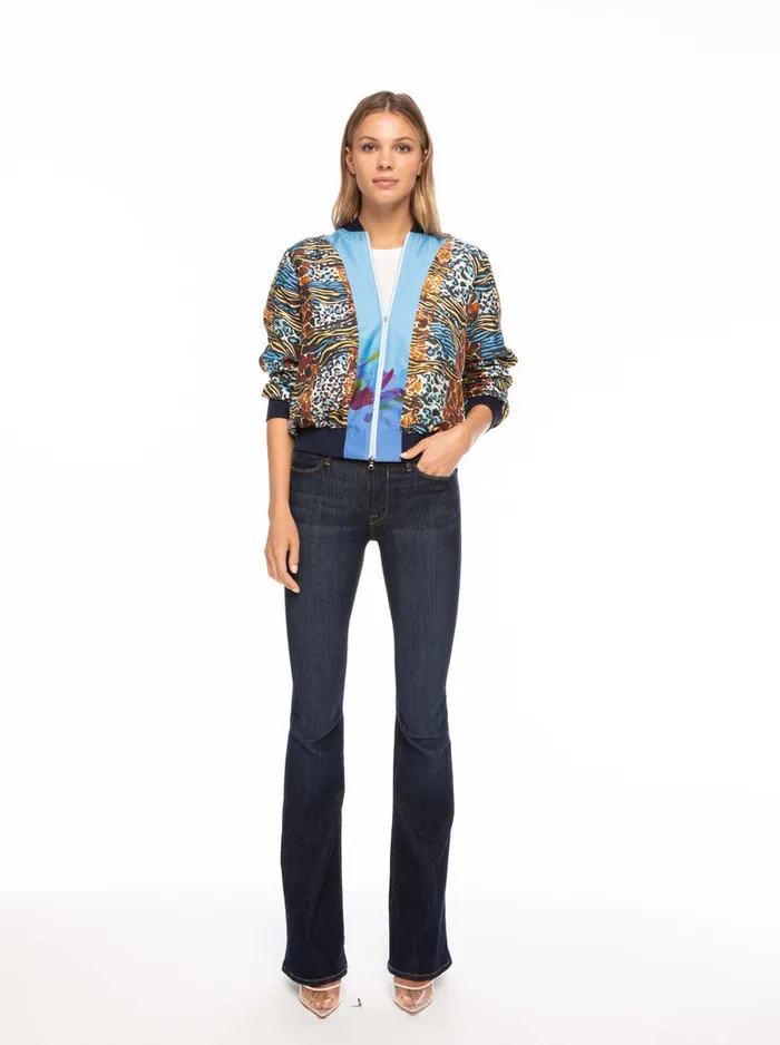 Robert Graham Jackets Women MEREDITH SILK BOMBER Multi