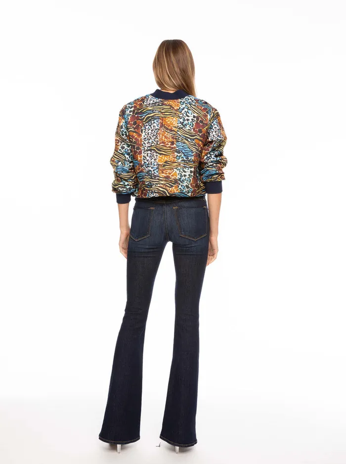Robert Graham Jackets Women MEREDITH SILK BOMBER Multi