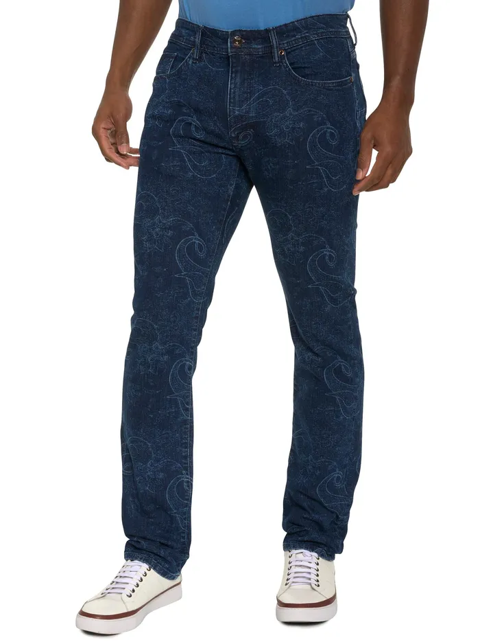 Robert Graham Jeans and Pants Men JASON DENIM PANT Dark Indigo