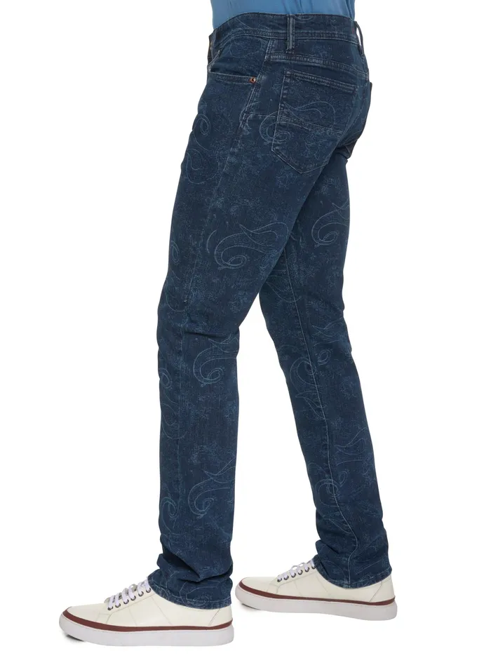 Robert Graham Jeans and Pants Men JASON DENIM PANT Dark Indigo