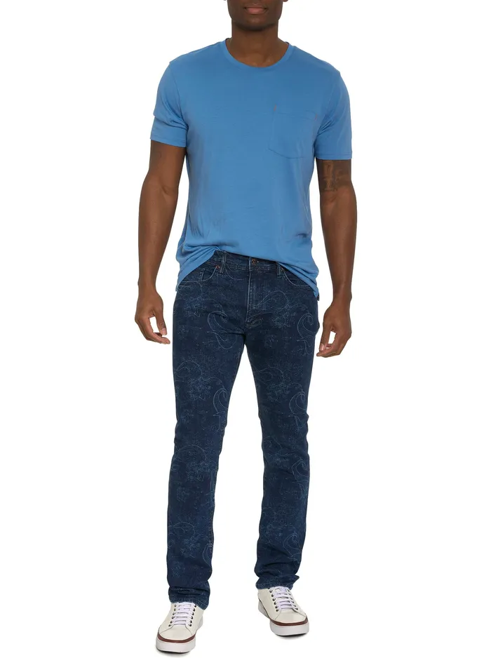Robert Graham Jeans and Pants Men JASON DENIM PANT Dark Indigo