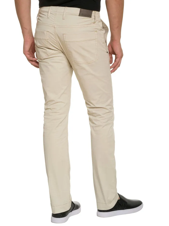 Robert Graham Jeans and Pants Men SPARKS PANT Light Khaki