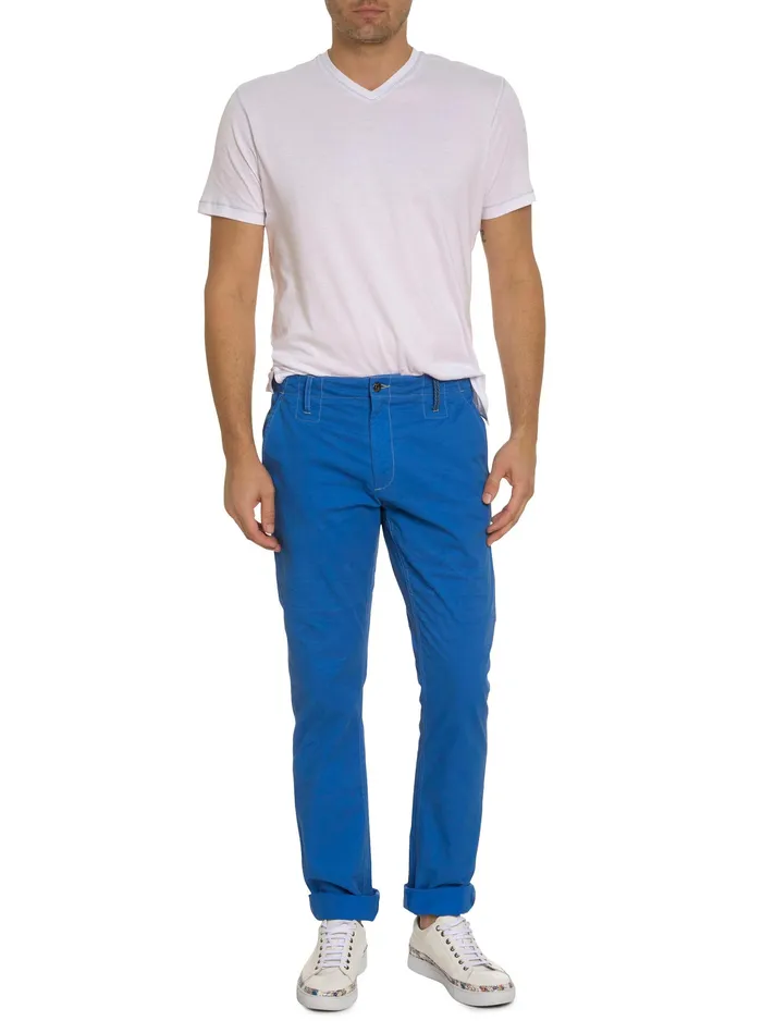 Robert Graham Jeans and Pants Men SPARKS PANT Light Khaki