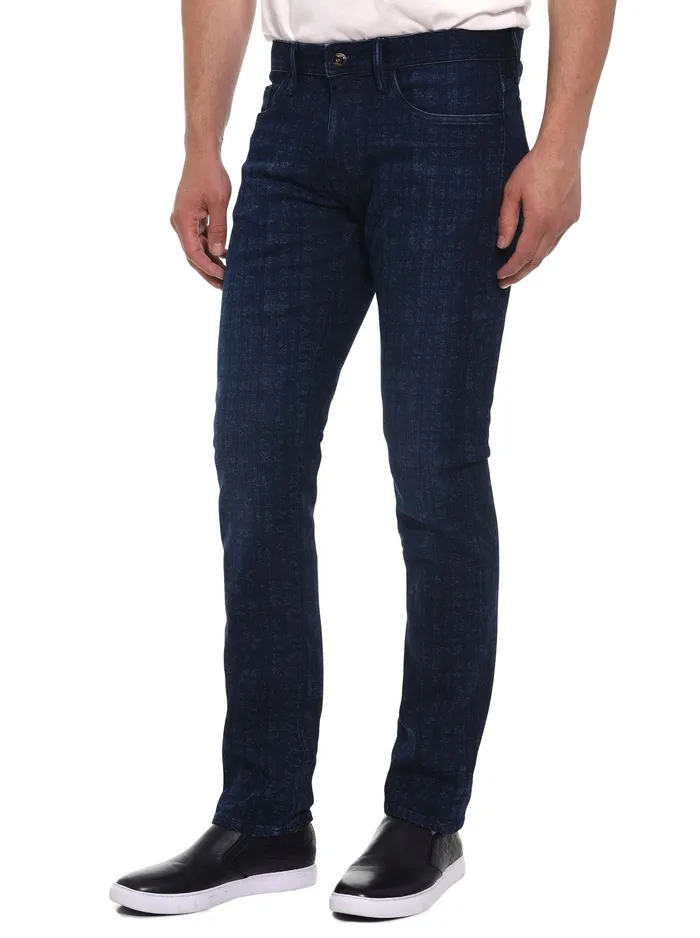 Robert Graham Jeans and Pants Men VALENTE DENIM PANT Navy
