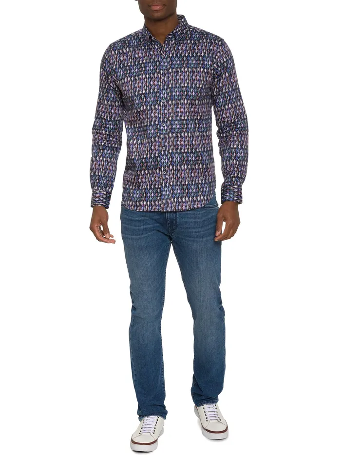 Robert Graham Long Sleeve Button Down Shirts Men ANDOLINI LONG SLEEVE BUTTON DOWN SHIRT Multi