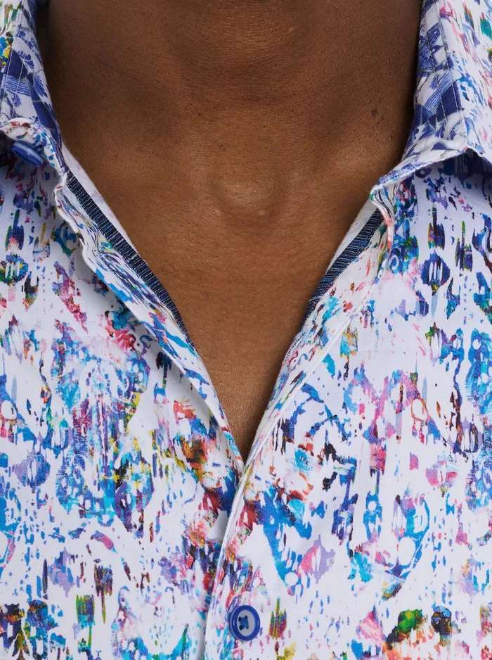 Robert Graham Long Sleeve Button Down Shirts Men BITRA LONG SLEEVE BUTTON DOWN SHIRT Classic