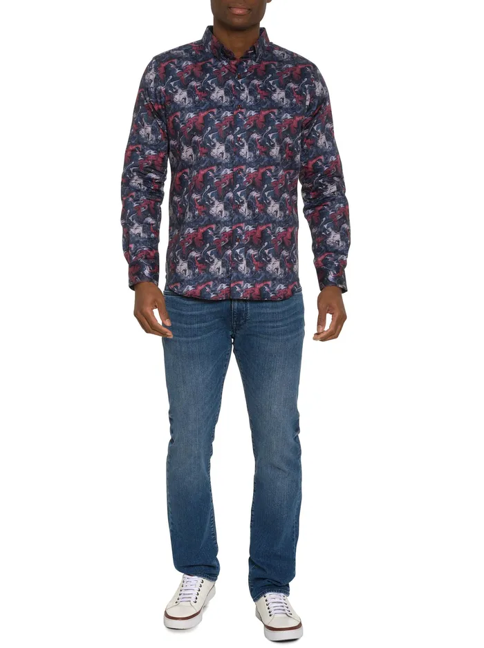 Robert Graham Long Sleeve Button Down Shirts Men CASELLA LONG SLEEVE BUTTON DOWN SHIRT Multi
