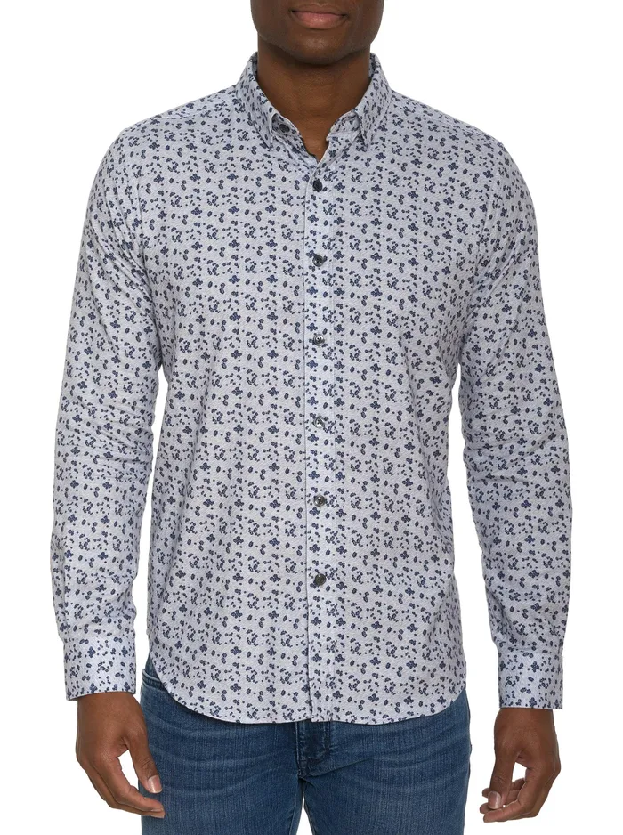 Robert Graham Long Sleeve Button Down Shirts Men CATTANEO LONG SLEEVE BUTTON DOWN SHIRT White Robert Graham Long Sleeve Button Down Shirts Men CATTANEO LONG SLEEVE BUTTON DOWN SHIRT White