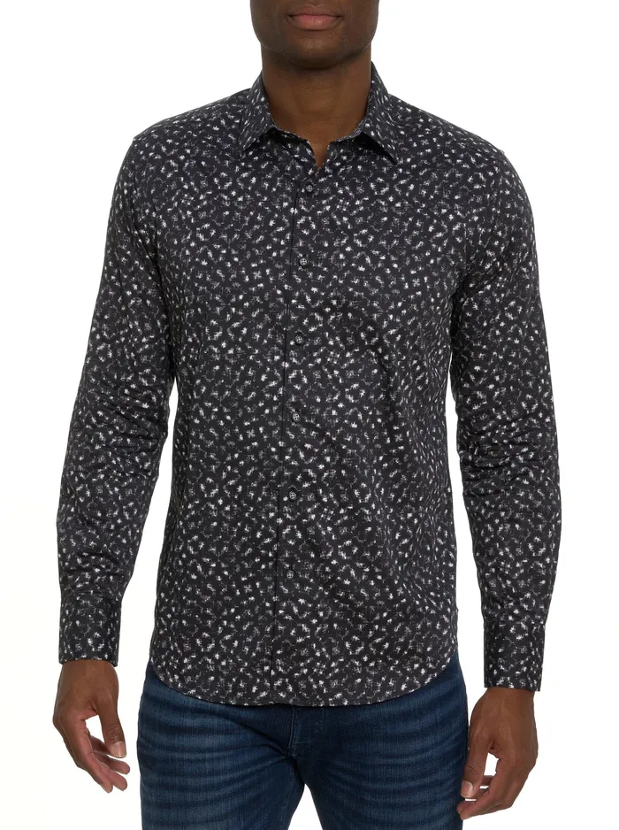 Robert Graham Long Sleeve Button Down Shirts Men CLIFTON LONG SLEEVE BUTTON DOWN SHIRT Blue