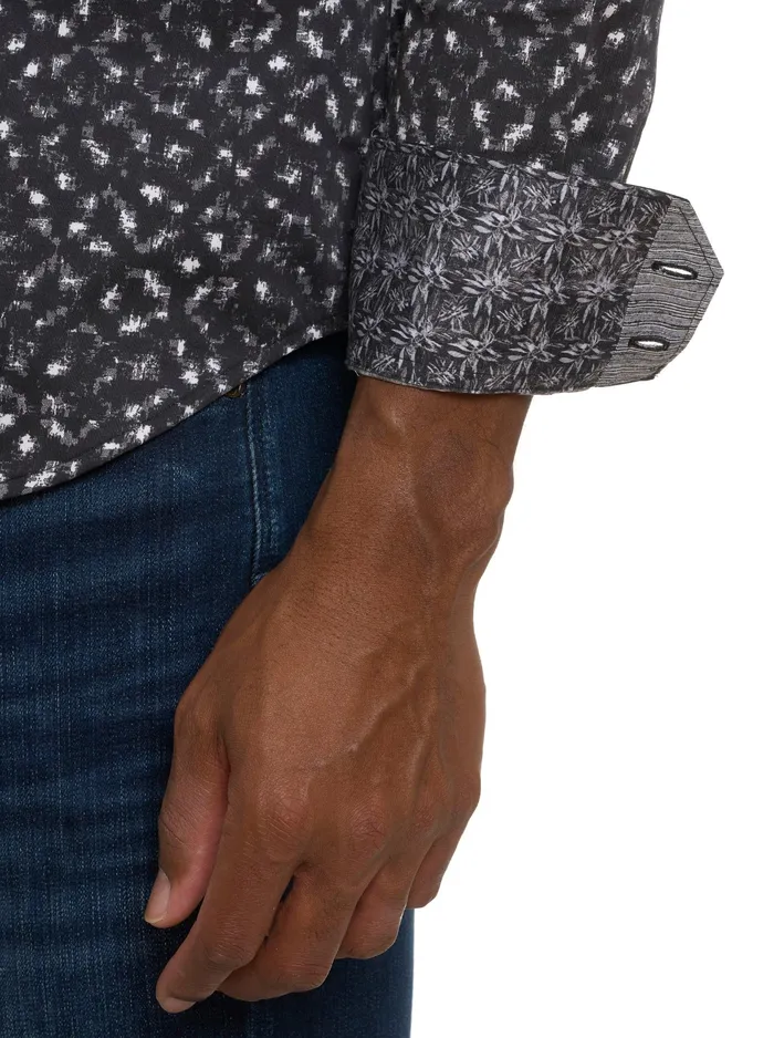 Robert Graham Long Sleeve Button Down Shirts Men CLIFTON LONG SLEEVE BUTTON DOWN SHIRT Blue