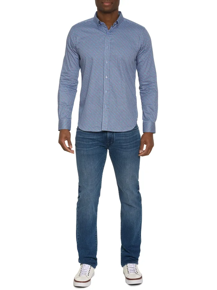 Robert Graham Long Sleeve Button Down Shirts Men COSTA LONG SLEEVE BUTTON DOWN SHIRT Multi