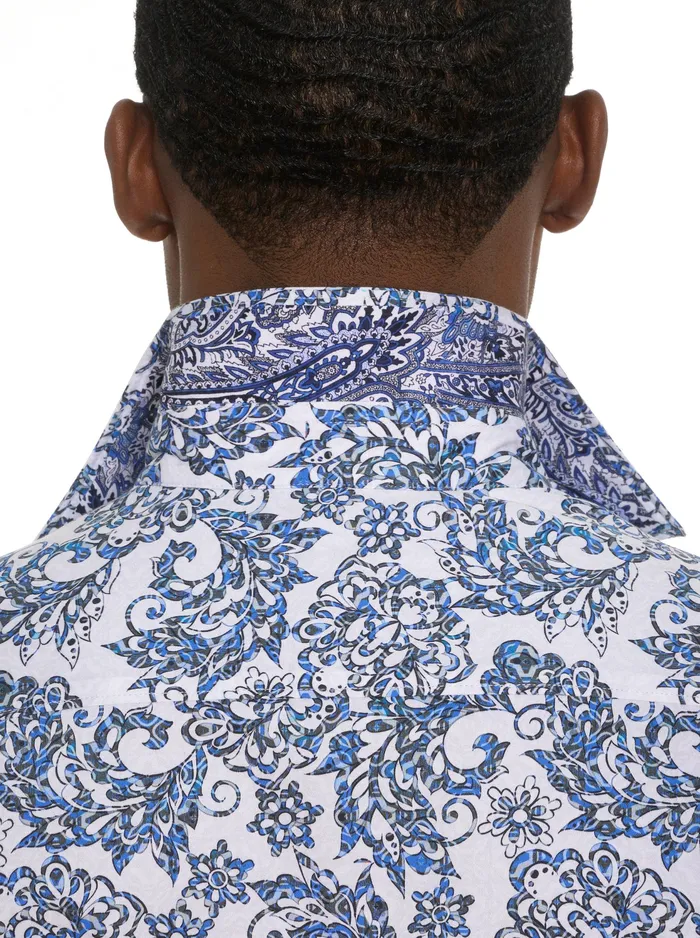 Robert Graham Long Sleeve Button Down Shirts Men DIVAN LONG SLEEVE BUTTON DOWN SHIRT BIG Big