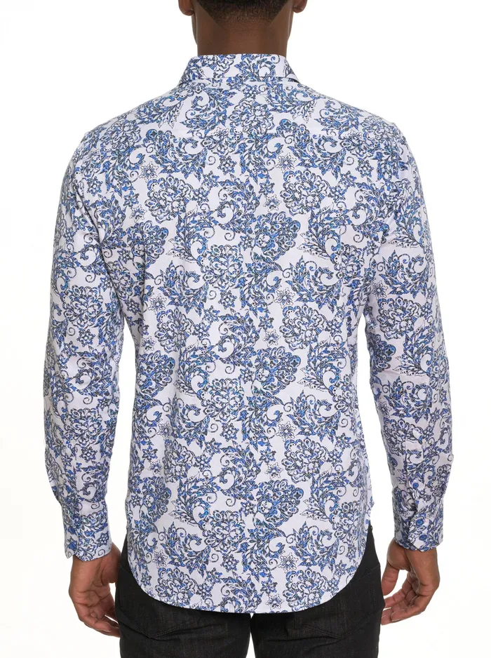 Robert Graham Long Sleeve Button Down Shirts Men DIVAN LONG SLEEVE BUTTON DOWN SHIRT BIG Big
