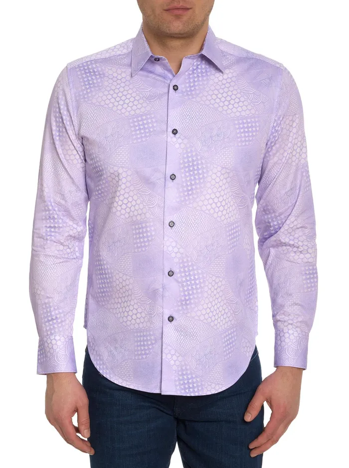 Robert Graham Long Sleeve Button Down Shirts Men EAST LAKE LONG SLEEVE BUTTON DOWN SHIRT Purple Robert Graham Long Sleeve Button Down Shirts Men EAST LAKE LONG SLEEVE BUTTON DOWN SHIRT Purple