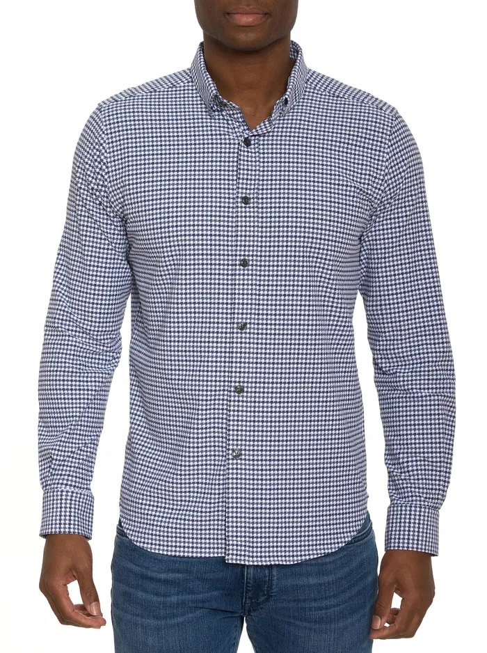 Robert Graham Long Sleeve Button Down Shirts Men FANTONI MOTION LONG SLEEVE BUTTON DOWN SHIRT Blue Robert Graham Long Sleeve Button Down Shirts Men FANTONI MOTION LONG SLEEVE BUTTON DOWN SHIRT Blue