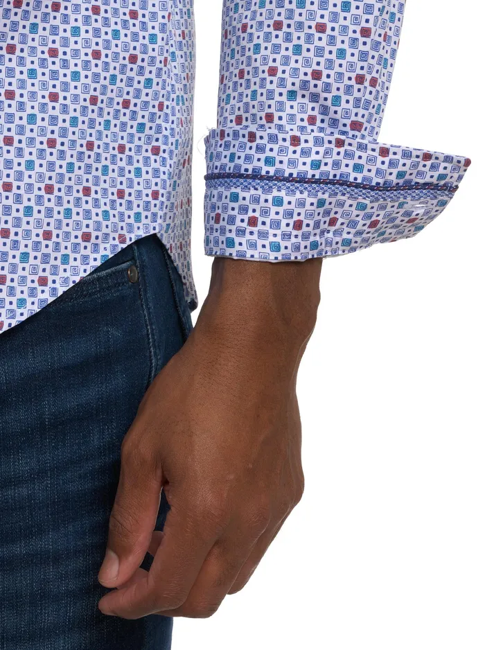 Robert Graham Long Sleeve Button Down Shirts Men FAVRE LONG SLEEVE BUTTON DOWN SHIRT Multi