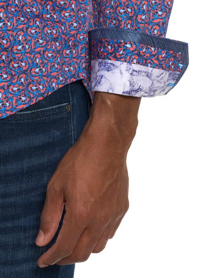 Robert Graham Long Sleeve Button Down Shirts Men GOLDEN HORN LONG SLEEVE BUTTON DOWN SHIRT Multi
