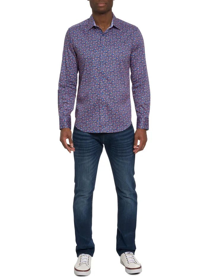 Robert Graham Long Sleeve Button Down Shirts Men GOLDEN HORN LONG SLEEVE BUTTON DOWN SHIRT Multi