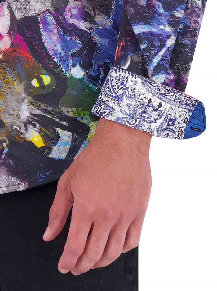 Robert Graham Long Sleeve Button Down Shirts Men LAWTON LONG SLEEVE BUTTON DOWN SHIRT Multi