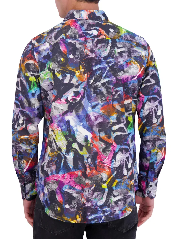 Robert Graham Long Sleeve Button Down Shirts Men LAWTON LONG SLEEVE BUTTON DOWN SHIRT Multi