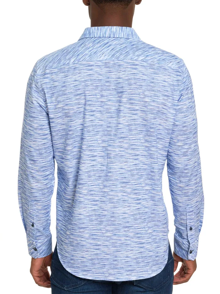 Robert Graham Long Sleeve Button Down Shirts Men LIGHT YEAR LONG SLEEVE BUTTON DOWN SHIRT Berry