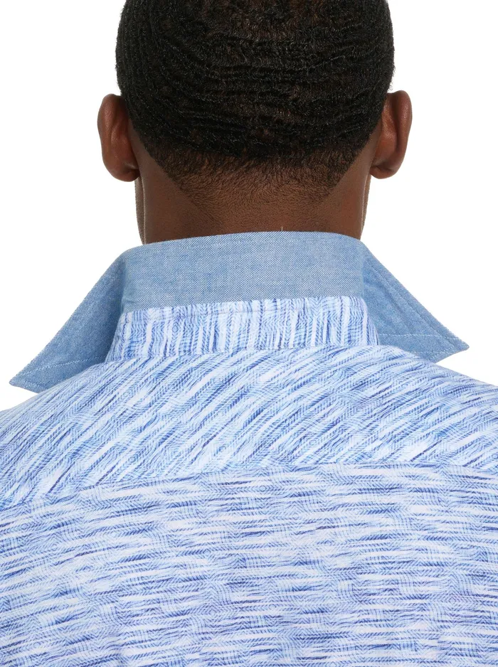 Robert Graham Long Sleeve Button Down Shirts Men LIGHT YEAR LONG SLEEVE BUTTON DOWN SHIRT Berry
