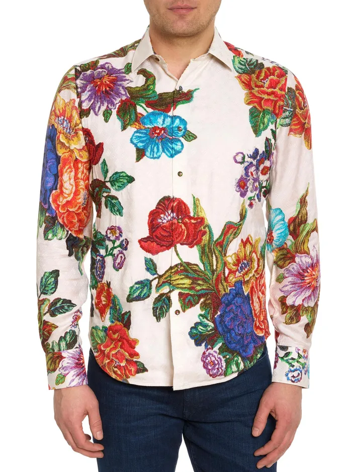 Robert Graham Long Sleeve Button Down Shirts Men LIMITED EDITION FRAMEWORTHY LONG SLEEVE BUTTON DOWN SHIRT Multi