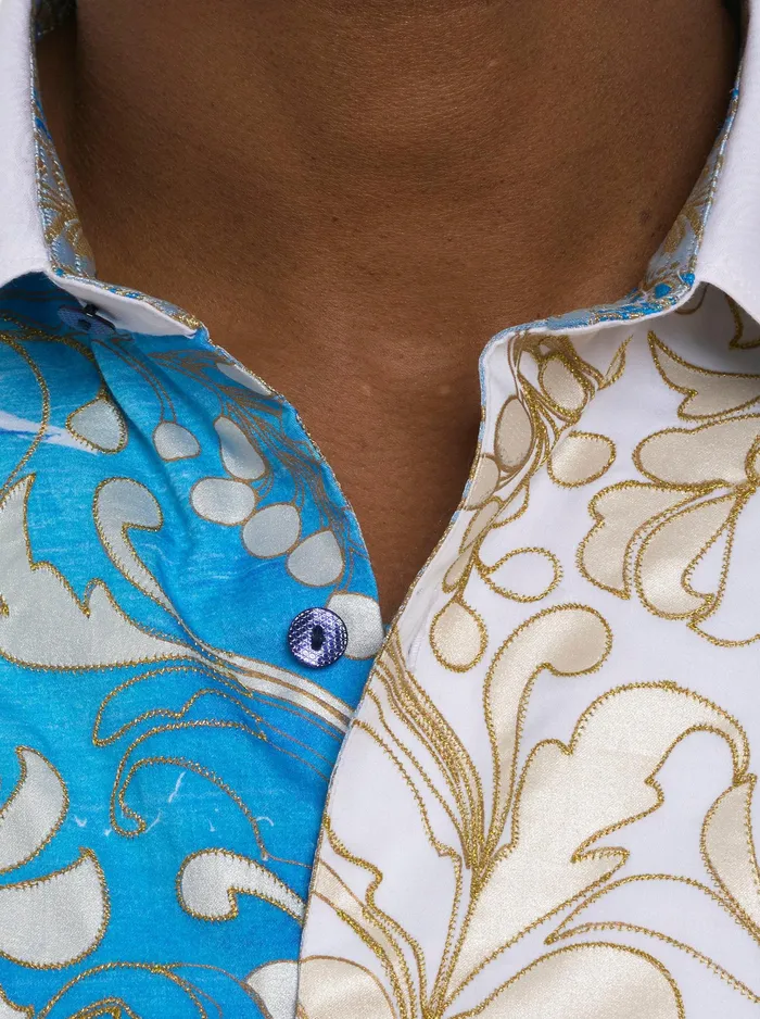 Robert Graham Long Sleeve Button Down Shirts Men LIMITED EDITION THE BELL LONG SLEEVE BUTTON DOWN SHIRT Multi