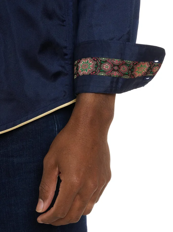 Robert Graham Long Sleeve Button Down Shirts Men LIMITED EDITION THE GOLDEN CREST LONG SLEEVE BUTTON DOWN SHIRT Multi