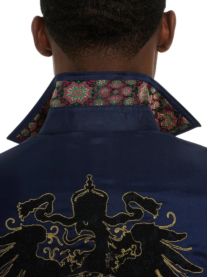 Robert Graham Long Sleeve Button Down Shirts Men LIMITED EDITION THE GOLDEN CREST LONG SLEEVE BUTTON DOWN SHIRT Multi