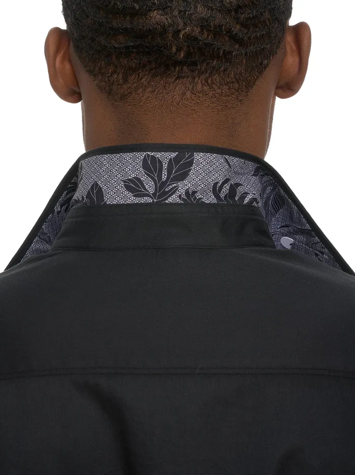 Robert Graham Long Sleeve Button Down Shirts Men MAN CAVE LONG SLEEVE BUTTON DOWN SHIRT Black
