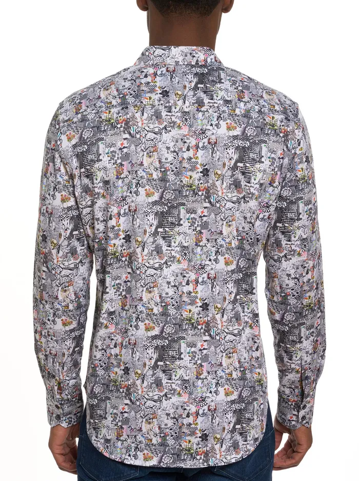Robert Graham Long Sleeve Button Down Shirts Men MEDIEVAL TIMES LONG SLEEVE BUTTON DOWN SHIRT Multi