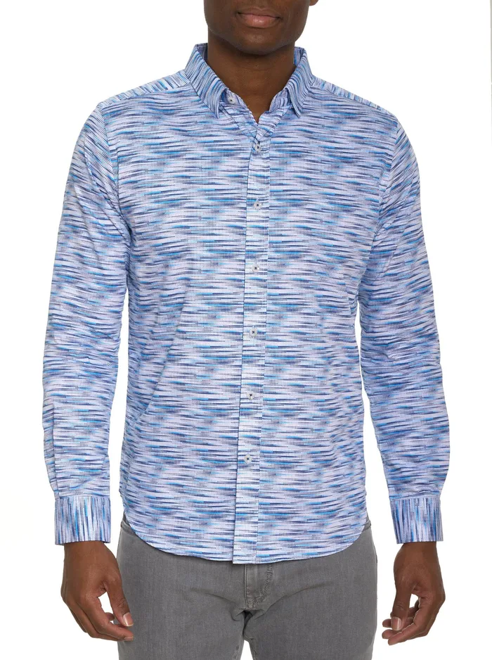 Robert Graham Long Sleeve Button Down Shirts Men MORETTI LONG SLEEVE BUTTON DOWN SHIRT Blue Robert Graham Long Sleeve Button Down Shirts Men MORETTI LONG SLEEVE BUTTON DOWN SHIRT Blue