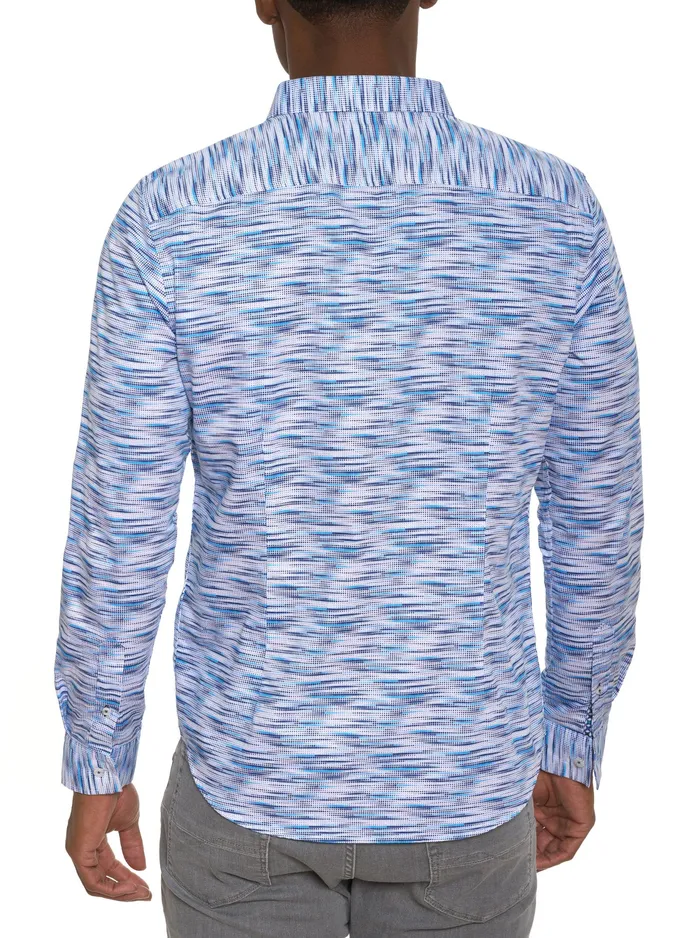 Robert Graham Long Sleeve Button Down Shirts Men MORETTI LONG SLEEVE BUTTON DOWN SHIRT Blue