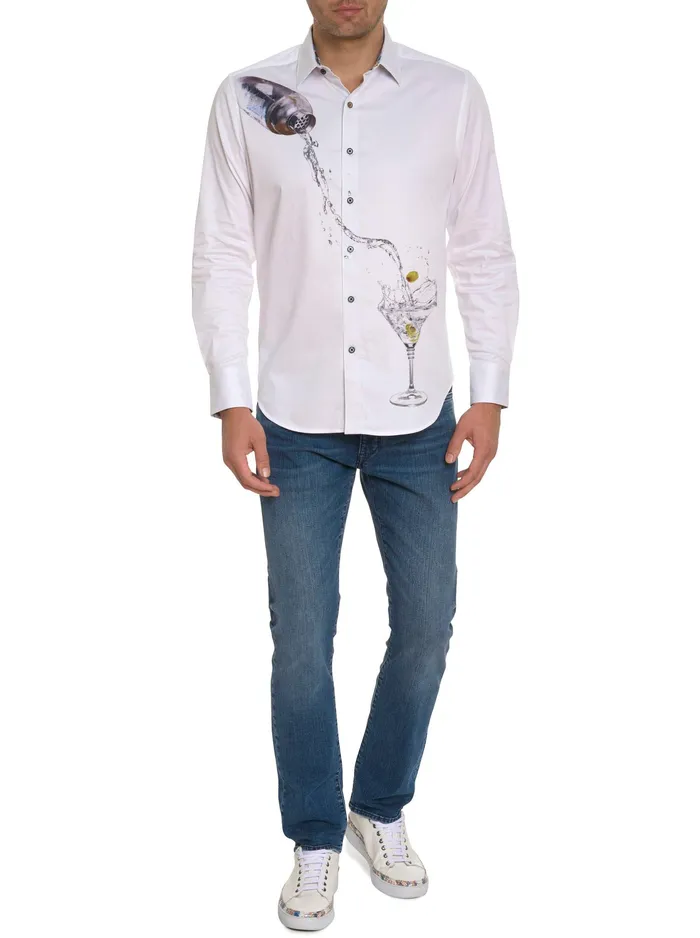 Robert Graham Long Sleeve Button Down Shirts Men MOXY LONG SLEEVE BUTTON DOWN SHIRT Classic