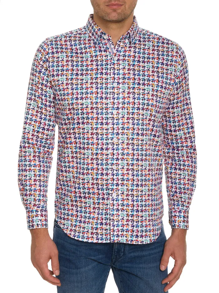 Robert Graham Long Sleeve Button Down Shirts Men NATHAN LONG SLEEVE BUTTON DOWN SHIRT Multi Robert Graham Long Sleeve Button Down Shirts Men NATHAN LONG SLEEVE BUTTON DOWN SHIRT Multi