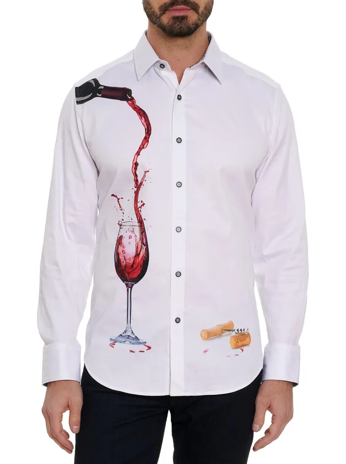 Robert Graham Long Sleeve Button Down Shirts Men PINOT NOIR 2 LONG SLEEVE BUTTON DOWN SHIRT Classic Robert Graham Long Sleeve Button Down Shirts Men PINOT NOIR 2 LONG SLEEVE BUTTON DOWN SHIRT Classic