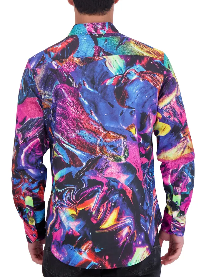 Robert Graham Long Sleeve Button Down Shirts Men QUASAR LONG SLEEVE BUTTON DOWN SHIRT Multi
