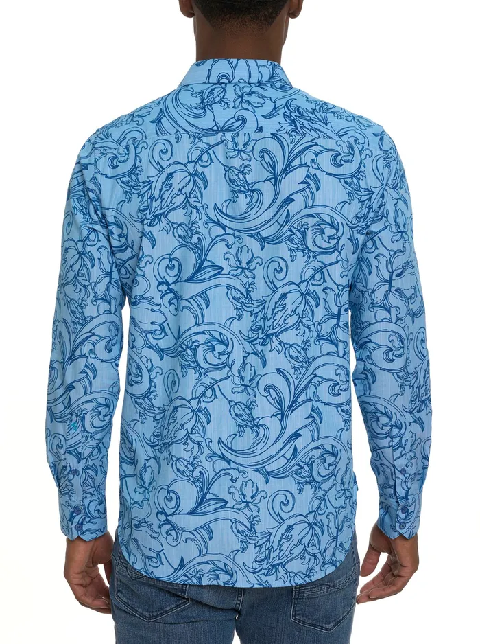 Robert Graham Long Sleeve Button Down Shirts Men ROYALTON LONG SLEEVE BUTTON DOWN SHIRT Classic