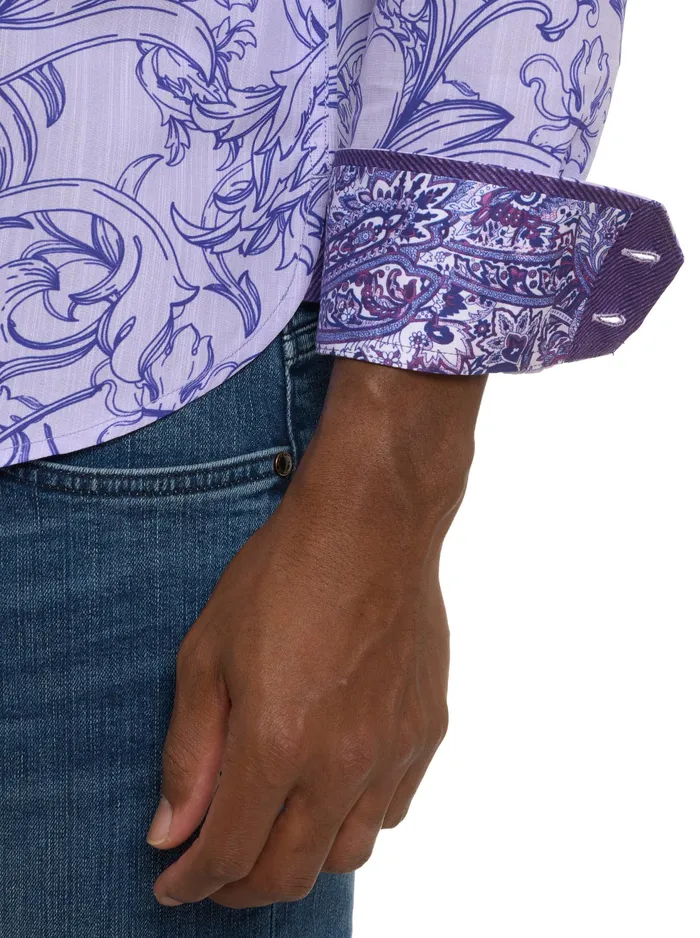 Robert Graham Long Sleeve Button Down Shirts Men ROYALTON LONG SLEEVE BUTTON DOWN SHIRT Classic