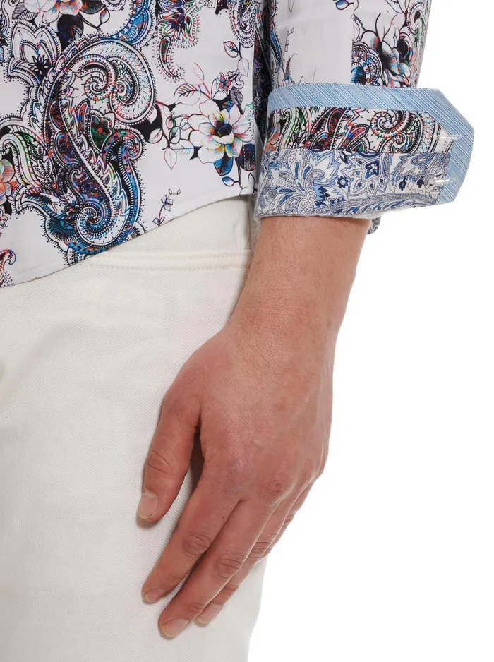 Robert Graham Long Sleeve Button Down Shirts Men SATURN LONG SLEEVE BUTTON DOWN SHIRT Multi