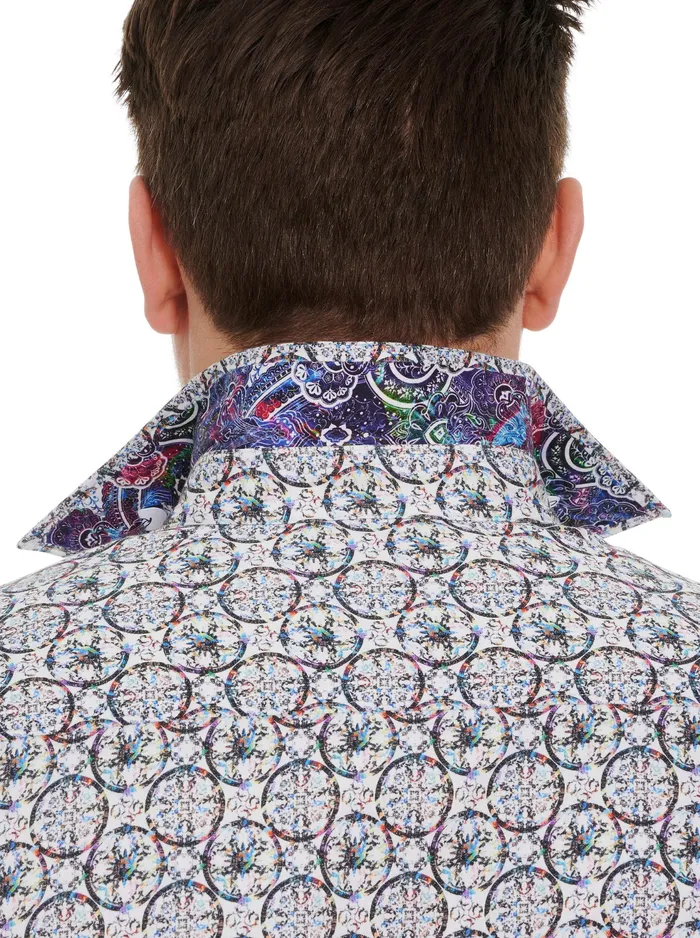 Robert Graham Long Sleeve Button Down Shirts Men SUNDIAL LONG SLEEVE BUTTON DOWN SHIRT Multi