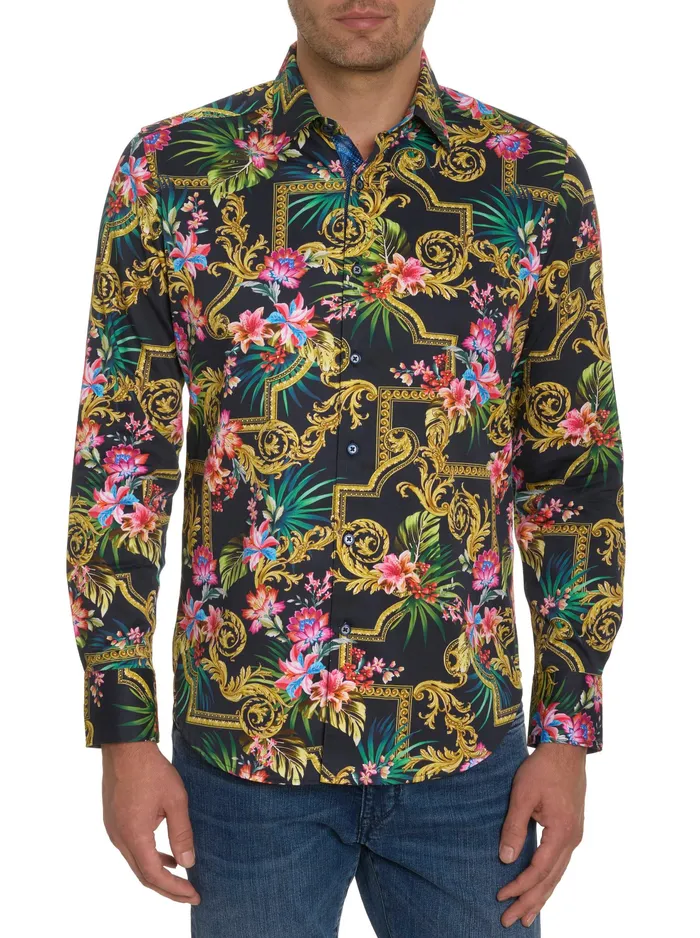 Robert Graham Long Sleeve Button Down Shirts Men THE JAMES LONG SLEEVE BUTTON DOWN SHIRT Multi Robert Graham Long Sleeve Button Down Shirts Men THE JAMES LONG SLEEVE BUTTON DOWN SHIRT Multi