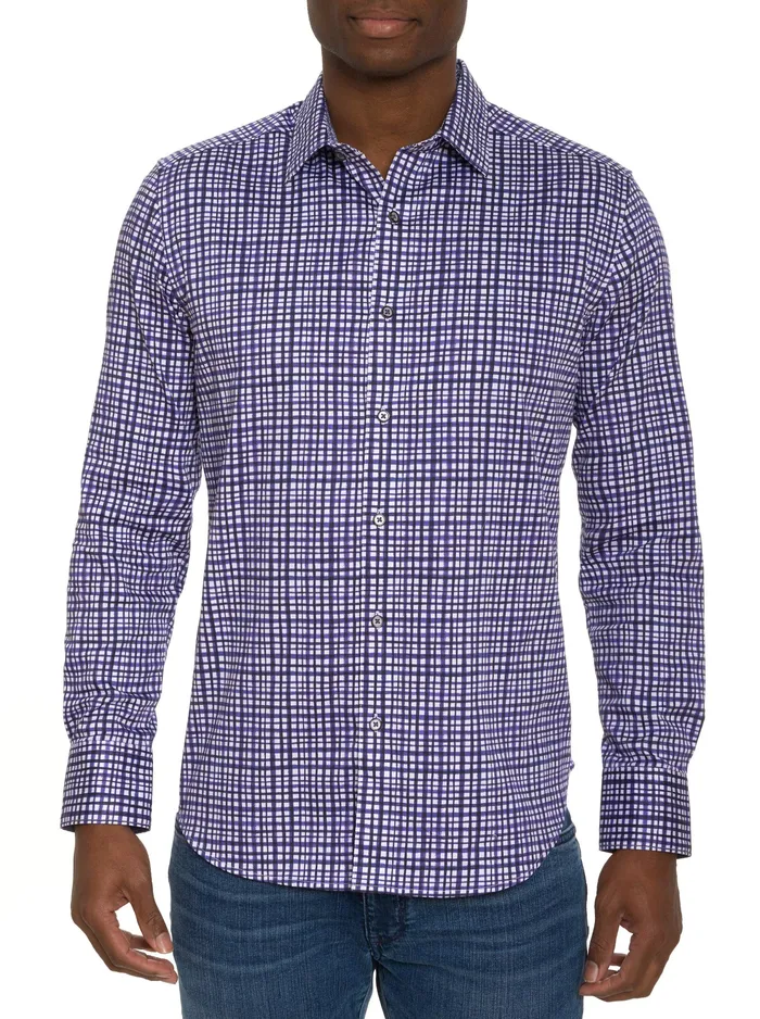Robert Graham Long Sleeve Button Down Shirts Men TOPKIPI LONG SLEEVE BUTTON DOWN SHIRT Purple Robert Graham Long Sleeve Button Down Shirts Men TOPKIPI LONG SLEEVE BUTTON DOWN SHIRT Purple