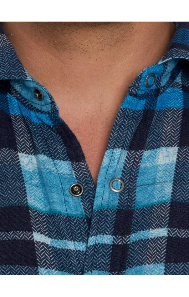 Robert Graham Long Sleeve Button Down Shirts Men TREMBLAY REVERSIBLE LONG SLEEVE BUTTON DOWN SHIRT Blue