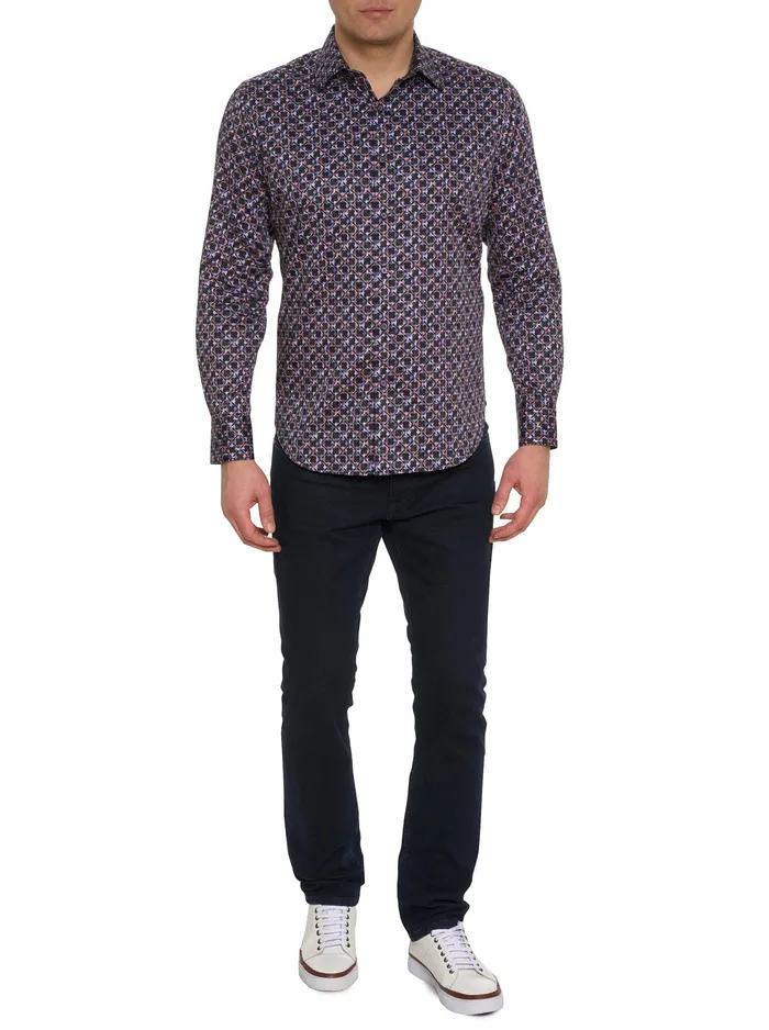 Robert Graham Long Sleeve Button Down Shirts Men YENI LONG SLEEVE BUTTON DOWN SHIRT Multi