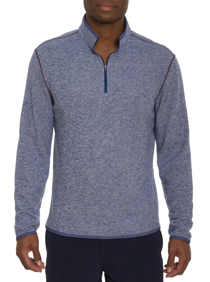 Robert Graham Long Sleeve Knits Men CARISO LONG SLEEVE KNIT Grey