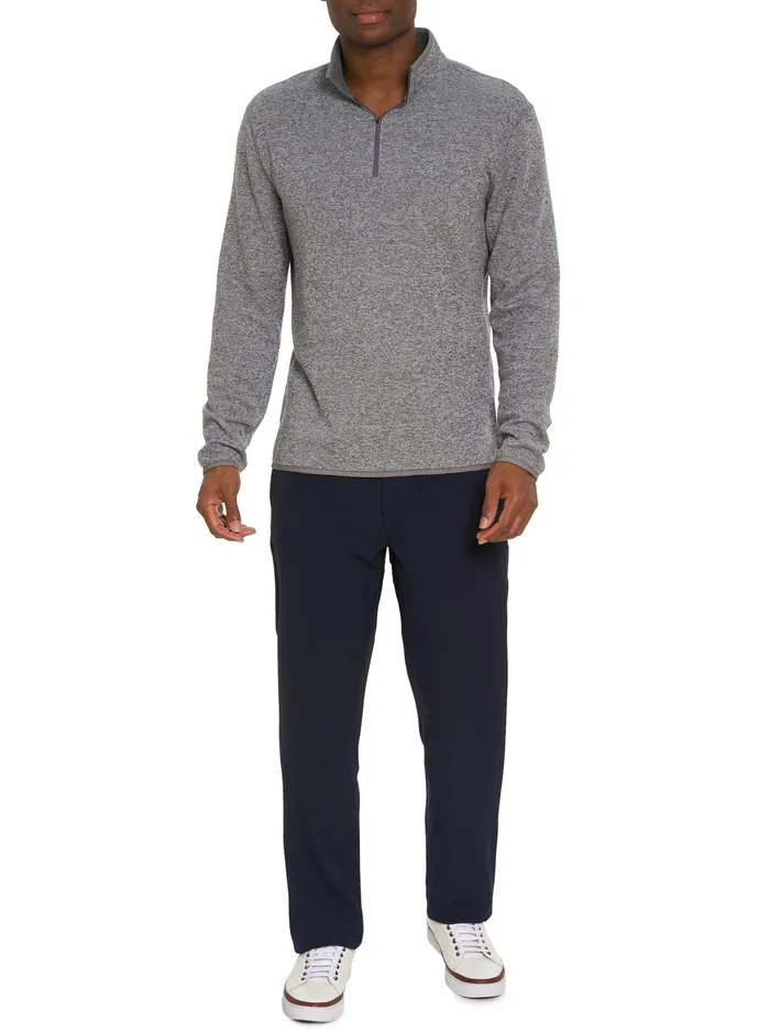 Robert Graham Long Sleeve Knits Men CARISO LONG SLEEVE KNIT Grey